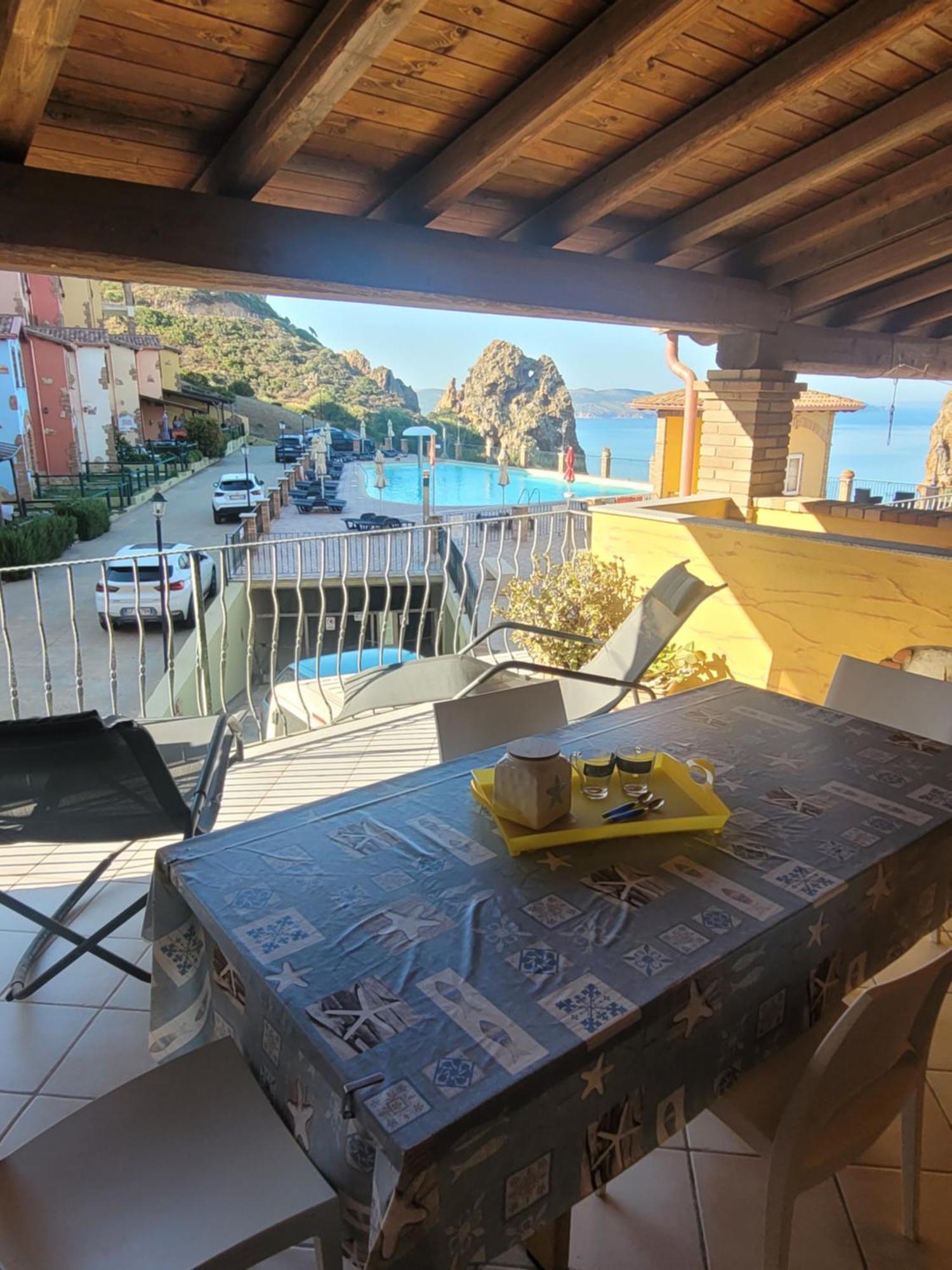 Villa Tramonti Sul Mare Nebida Exterior foto