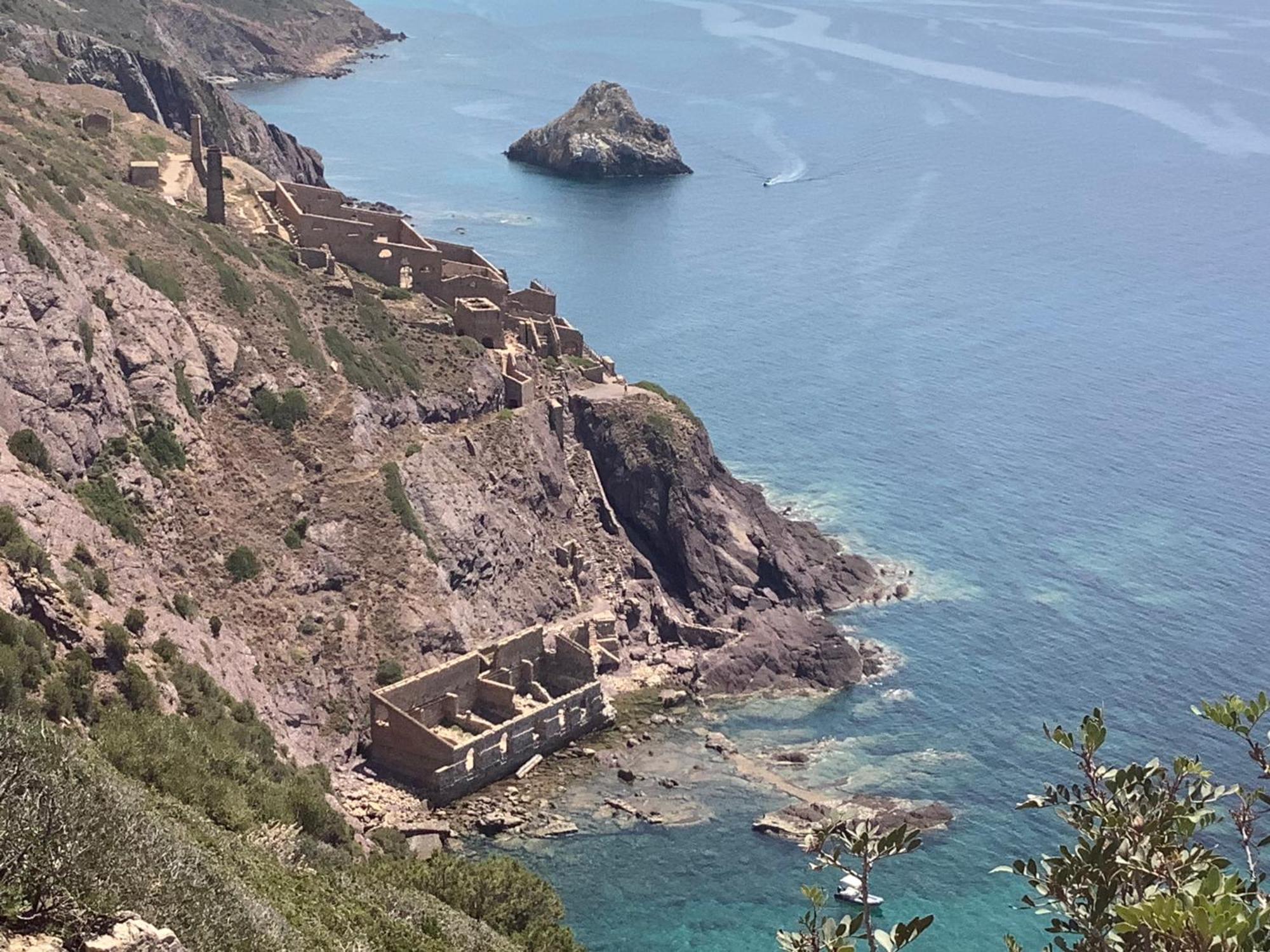 Villa Tramonti Sul Mare Nebida Exterior foto