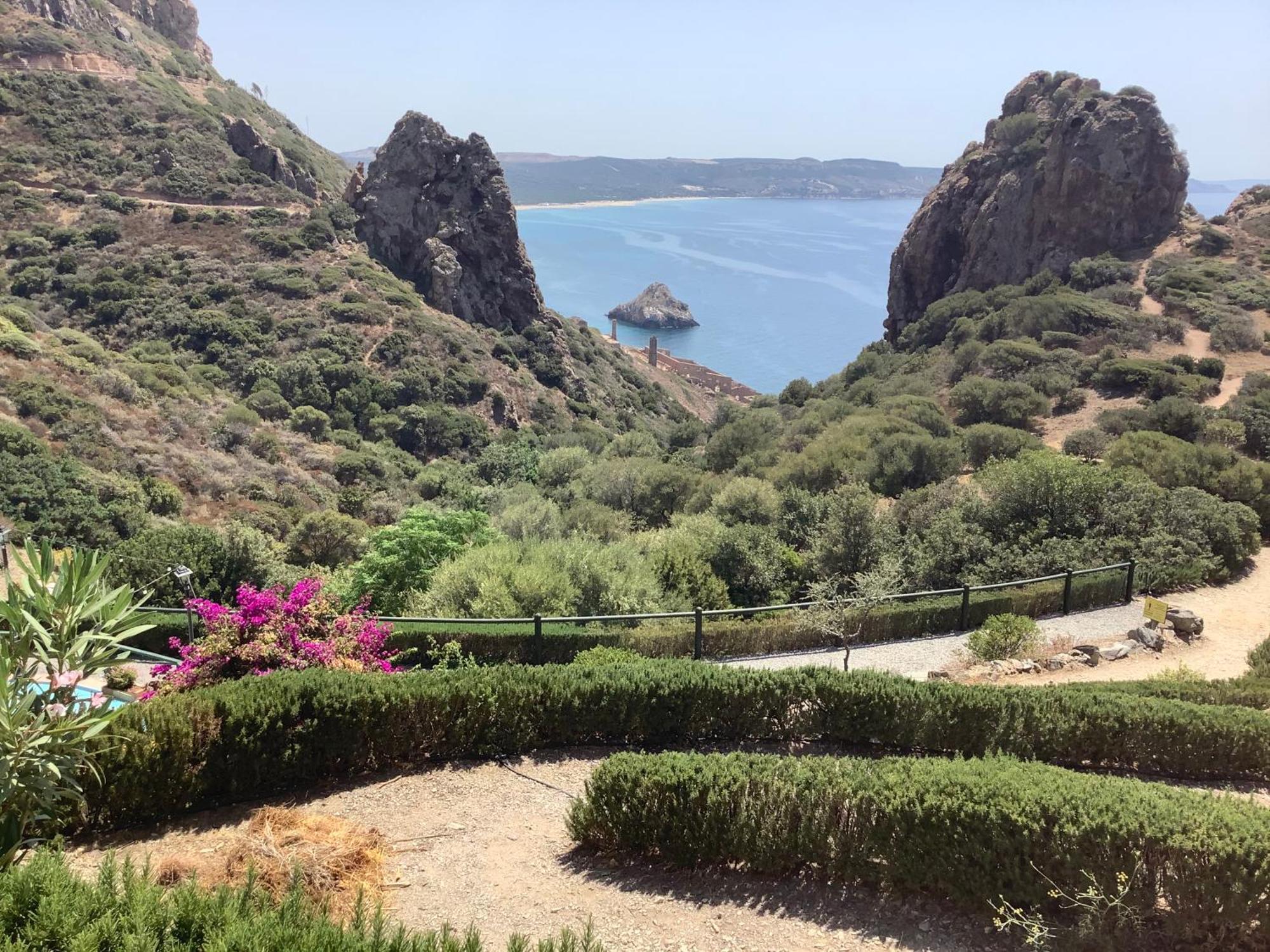 Villa Tramonti Sul Mare Nebida Exterior foto