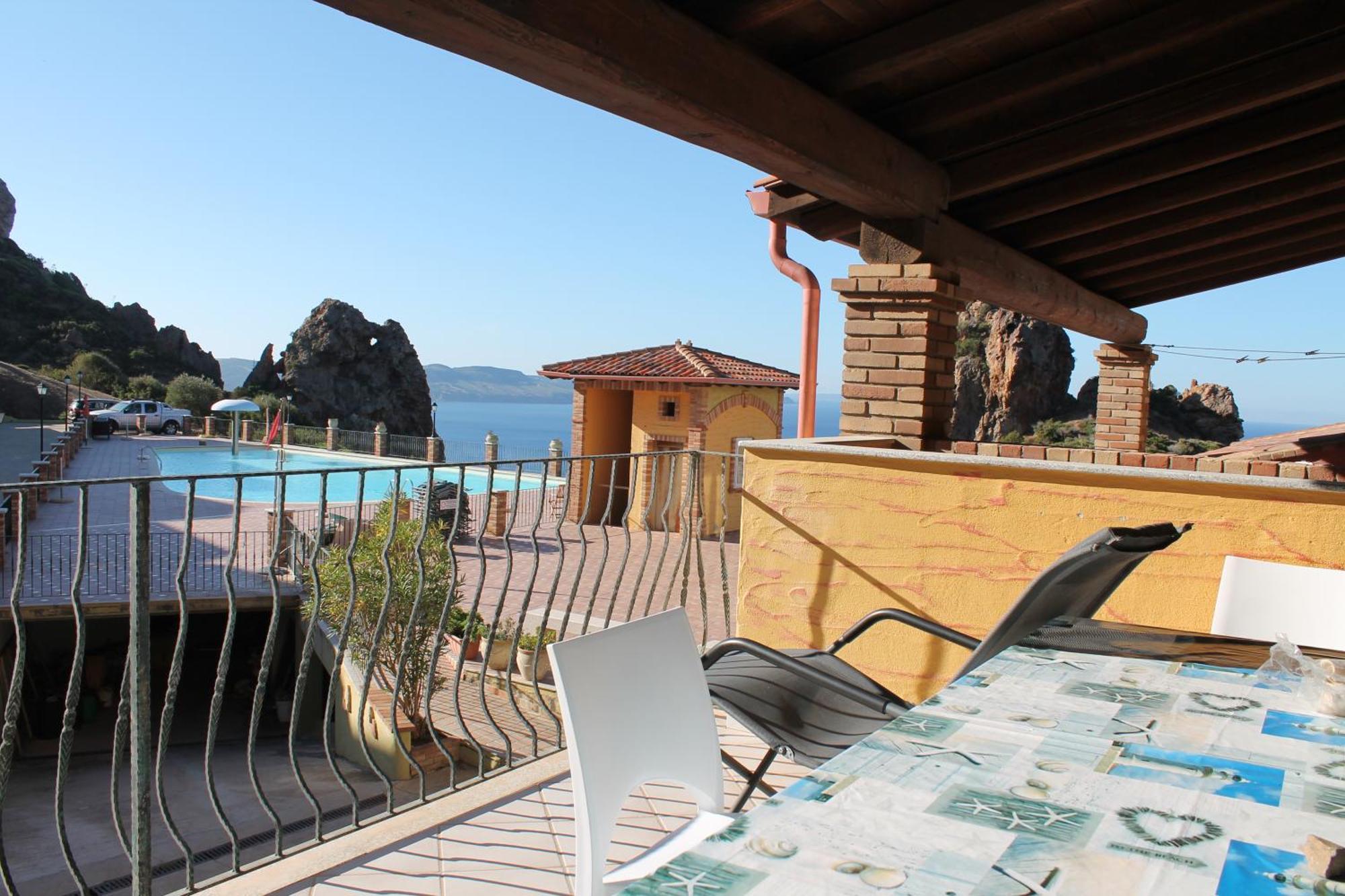 Villa Tramonti Sul Mare Nebida Exterior foto